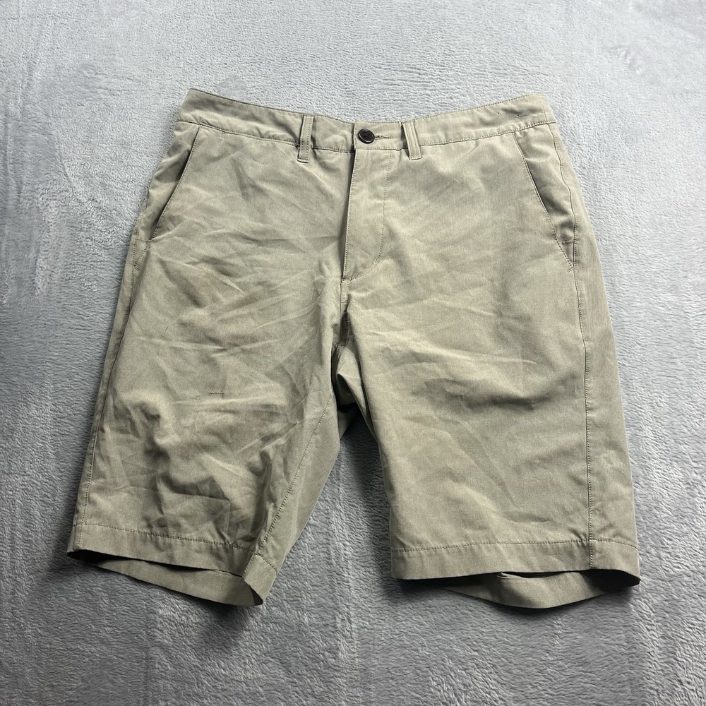 7 Diamonds Shorts Mens 30 Beige Momentum Performance Golf Stretch Chino Preppy